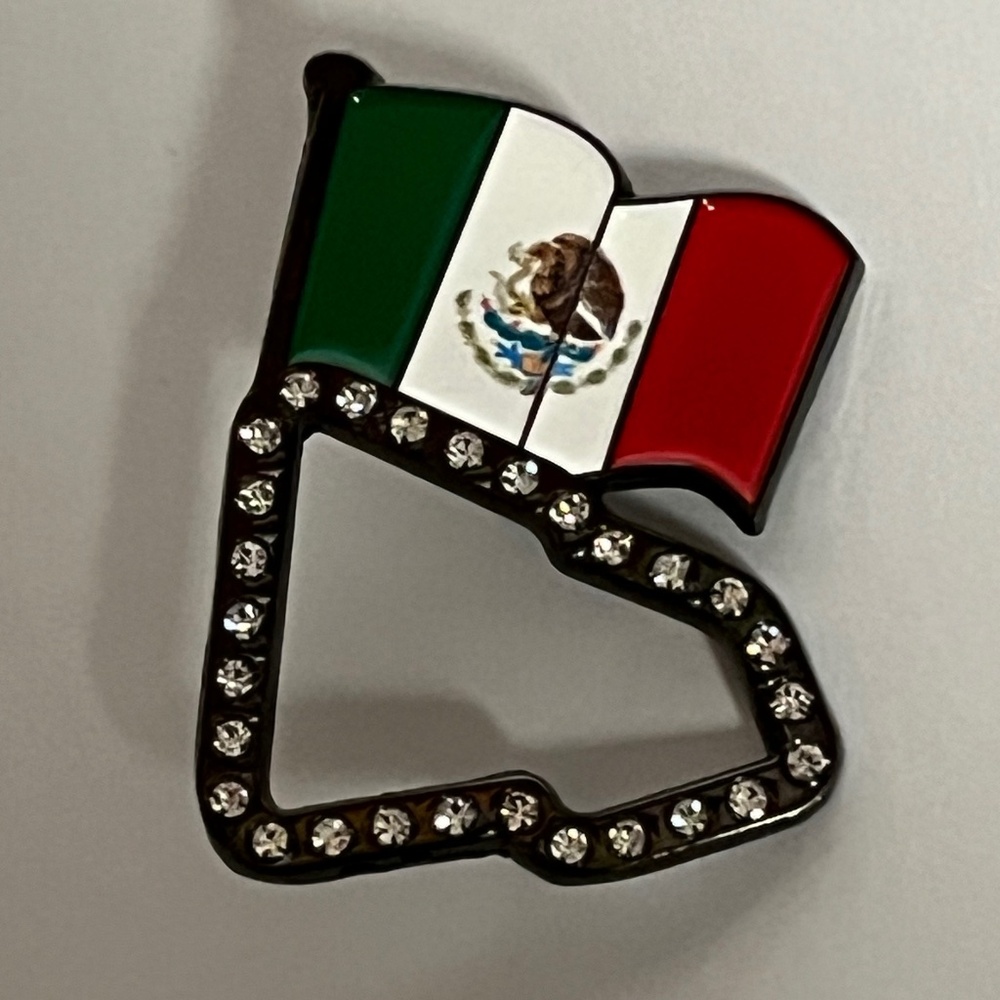 New Era Mexican Flag Eagle Frame Hat Pin Pins Fitted Hats Bag Bags Mexico Frames